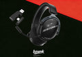 Bzumk GT802 3-Mode Gaming Headset 2.4G Wireless Bluetooth 5.3 Wired Over Ear Headphones Low Latency RGB Light Detachable Mic Noise Isolation Game Headset for PC PS5 Xbox Switch Mobile